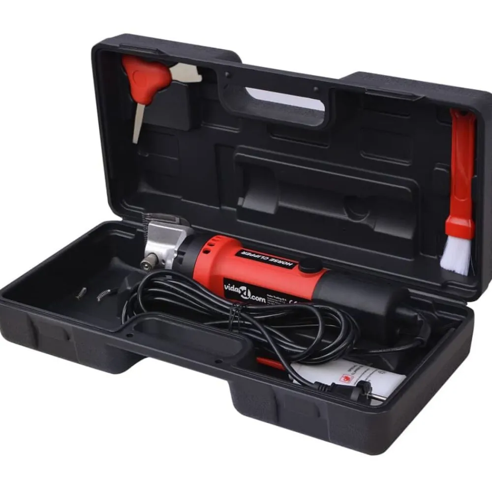 vidaXL Ensemble de tondeuse à cheval 6 pcs 550 W