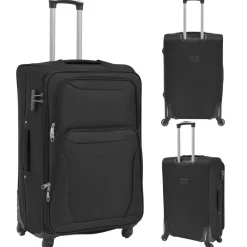 vidaXL Ensemble de valises souples 3 pcs