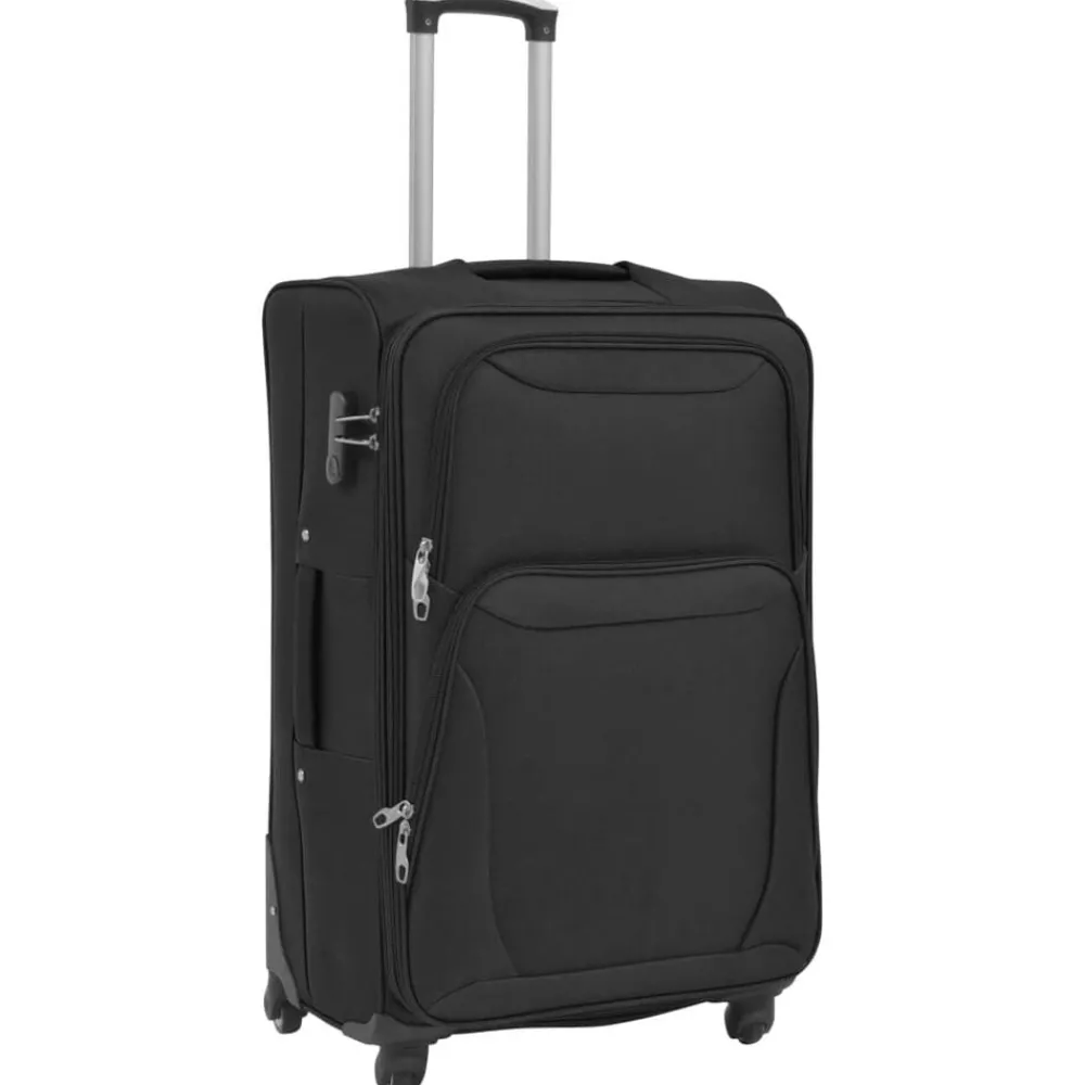 vidaXL Ensemble de valises souples 3 pcs