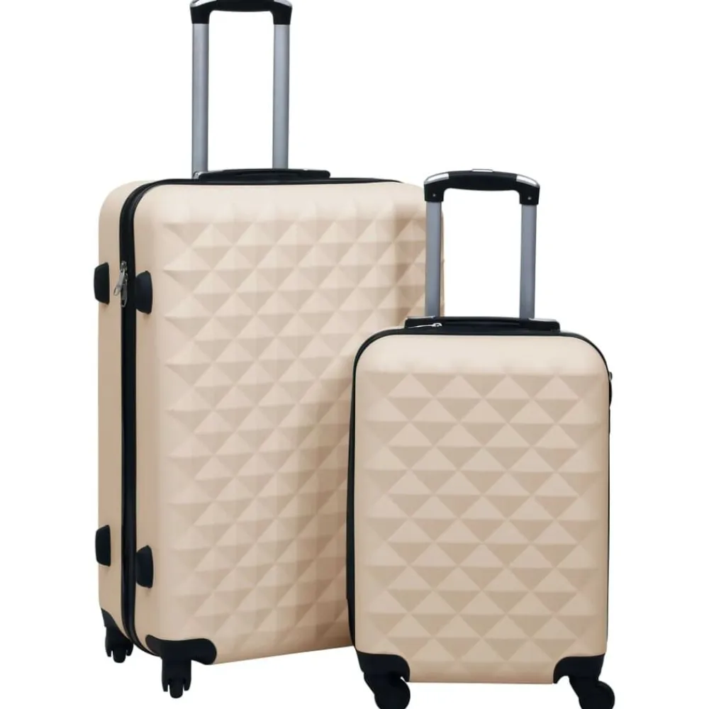 vidaXL Ensemble de valises rigides 2 pcs ABS