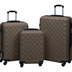 vidaXL Ensemble de valises rigides 3 pcs ABS