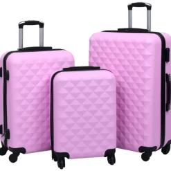 vidaXL Ensemble de valises rigides 3 pcs ABS