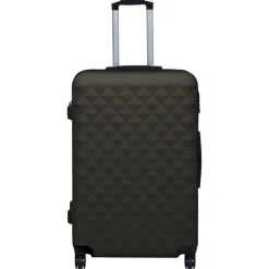 Bagages & Maroquinerie-vidaXL Ensemble de valises rigides 3 pcs ABS Anthracite