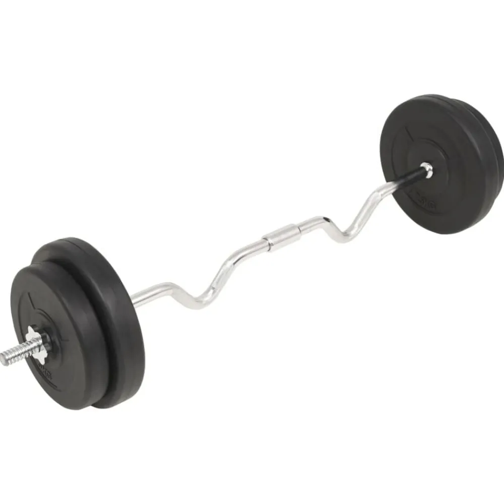 vidaXL Ensemble d'haltères 30 kg