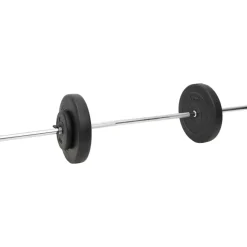 Entraînement & Fitness-vidaXL Ensemble d'haltères et de barres avec plaques 60 kg