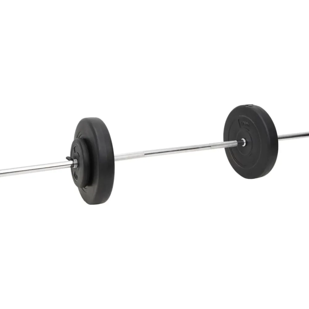 Entraînement & Fitness-vidaXL Ensemble d'haltères et de barres avec plaques 60 kg