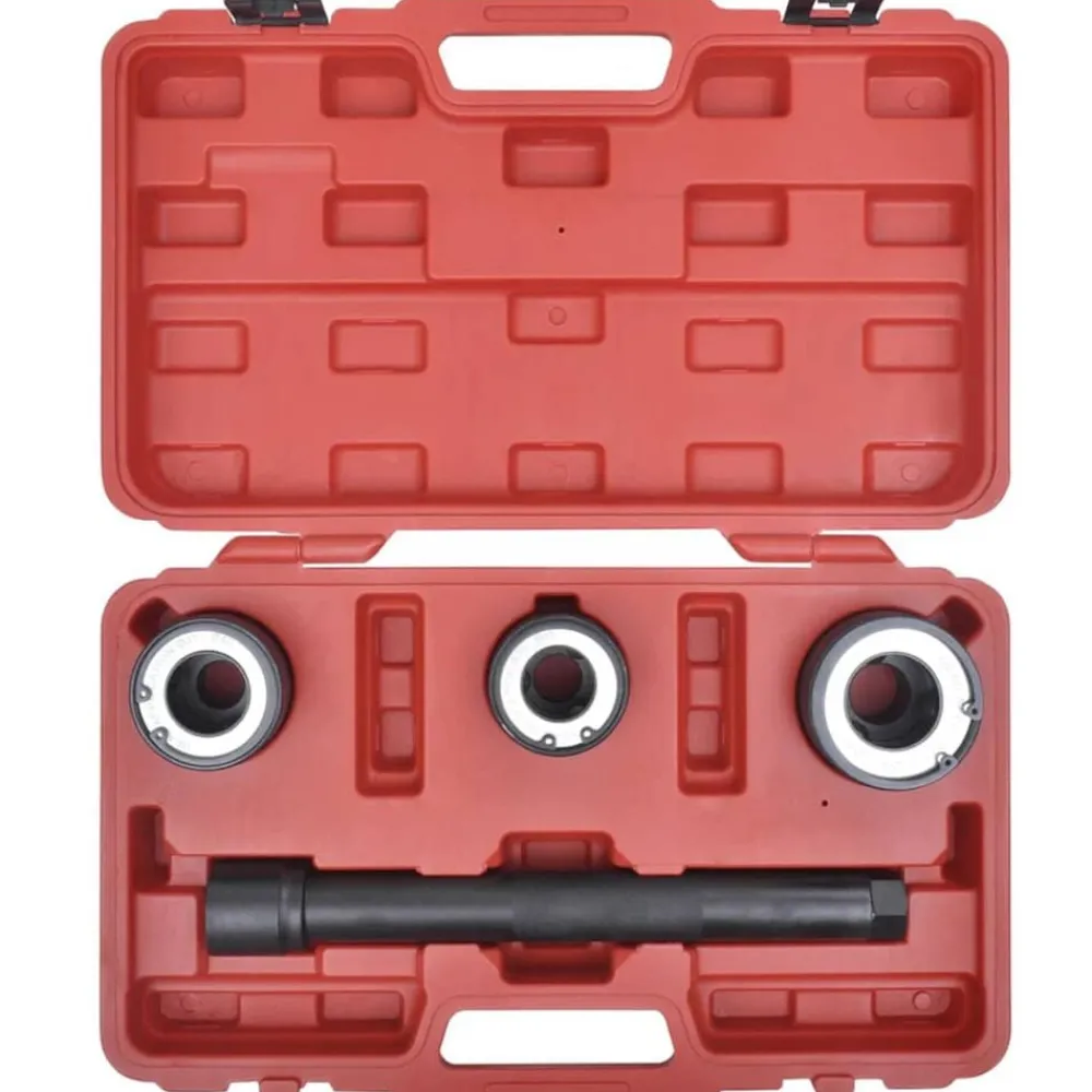 vidaXL Ensemble d'outils d'extraction de tige 4 pcs