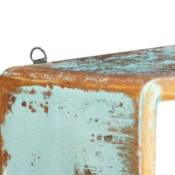 vidaXL Ensemble d'étagère cube 3 pcs Bois solide de récupération