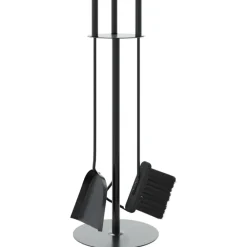 Accessoires Pour Cheminées & Poêles À Bois-vidaXL Ensemble d'ustensiles de cheminée 4 pièces 22 x 59 cm Acier