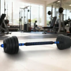 vidaXL Ensemble Haltère-Barre 2-en-1 30kg 30kg