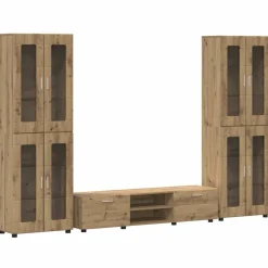 Ensembles De Meubles-vidaXL Ensemble meuble TV avec tiroir FLORIN 3 pcs Chêne artisanal ch&ecirc;ne artisanal