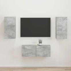 vidaXL Ensemble meuble TV 2 pcs Bois d'ingénierie