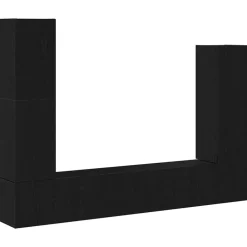 Meubles Tv-vidaXL Ensemble meuble TV 6 pcs Chêne noir Bois d'ingénierie