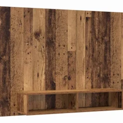 Meubles Tv-vidaXL Ensemble meuble TV Chêne artisanal 120 x 23,5 x 90 cm