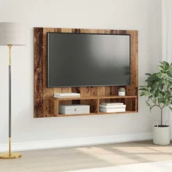 Meubles Tv-vidaXL Ensemble meuble TV Chêne artisanal 120 x 23,5 x 90 cm