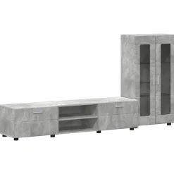 vidaXL Ensemble meuble TV FLORIN Bois d'ingénierie