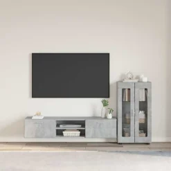 vidaXL Ensemble meuble TV FLORIN Bois d'ingénierie