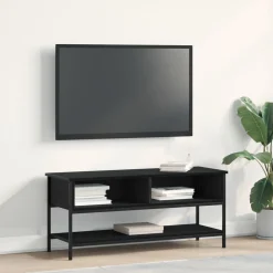 vidaXL Ensemble meuble TV Montage mural Chêne noir 100 x 35 x 45 cm