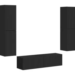 vidaXL Ensemble meuble TV 6 pcs Bois d'ingénierie