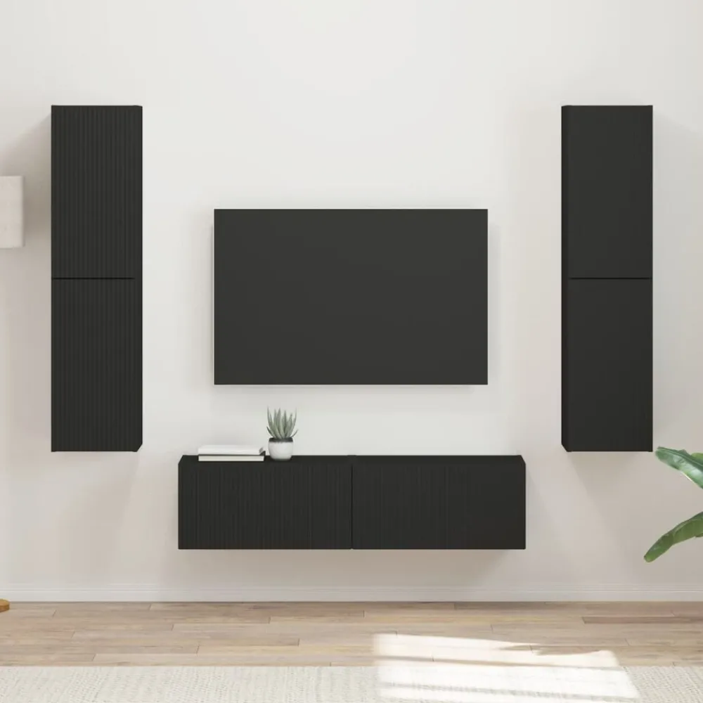 vidaXL Ensemble meuble TV 6 pcs Bois d'ingénierie