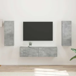 vidaXL Ensemble meuble TV 2 pcs Bois d'ingénierie