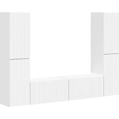 vidaXL Ensemble meuble TV 6 pcs Bois d'ingénierie