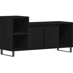 vidaXL Ensemble meuble TV Montage mural Chêne noir 100 x 35 x 55 cm