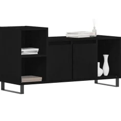 vidaXL Ensemble meuble TV Montage mural Chêne noir 100 x 35 x 55 cm