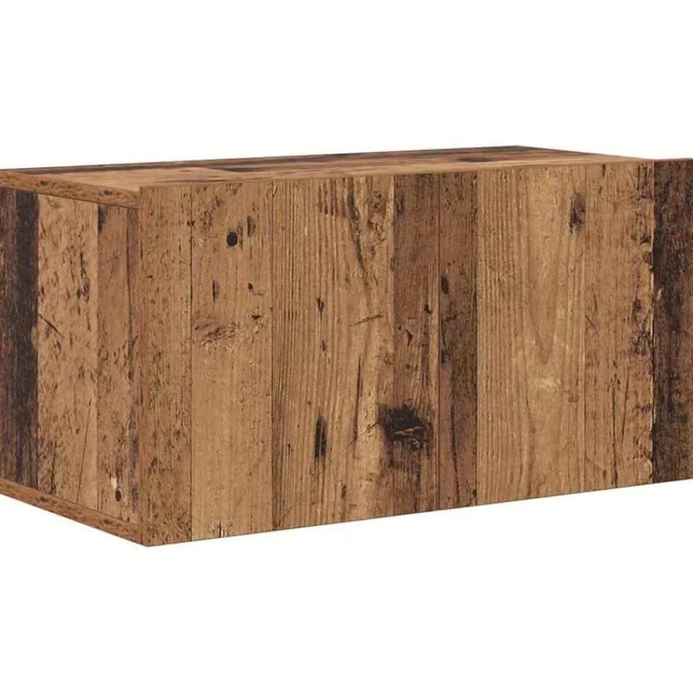 Meubles Tv-vidaXL Ensemble meuble TV Marron 60 x 30 x 30 cm Bois d'ingénierie Bois ancien