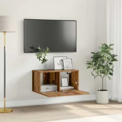 Meubles Tv-vidaXL Ensemble meuble TV Marron 60 x 30 x 30 cm Bois d'ingénierie Bois ancien