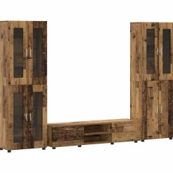 vidaXL Ensemble meuble TV FLORIN 3 pcs Bois d'ingénierie