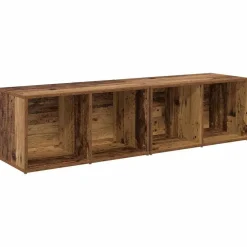 vidaXL Ensemble meuble TV 2 pcs 37 x 35 x 72 cm