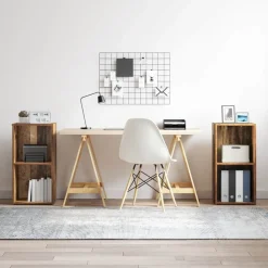 vidaXL Ensemble meuble TV 2 pcs 37 x 35 x 72 cm
