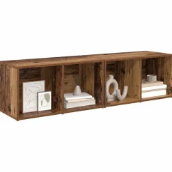 vidaXL Ensemble meuble TV 2 pcs 37 x 35 x 72 cm