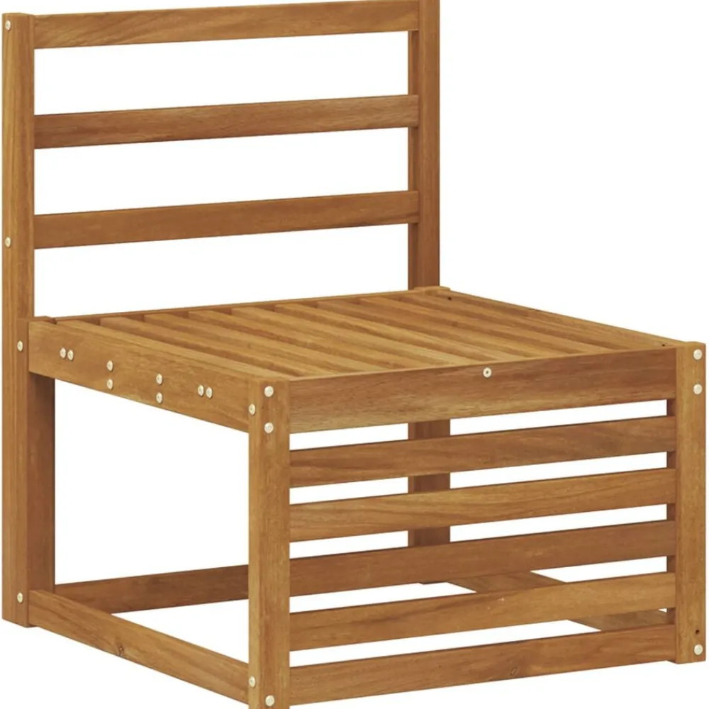 Ensembles De Meubles-vidaXL Ensembles de canapés 5 pcs Bois d'Acacia Massif Naturel