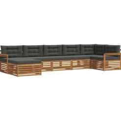 vidaXL Ensembles de canapés avec coussin 7 pcs