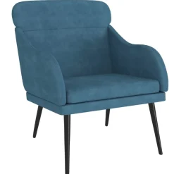 vidaXL Fauteuil 63x76x80 cm Velours