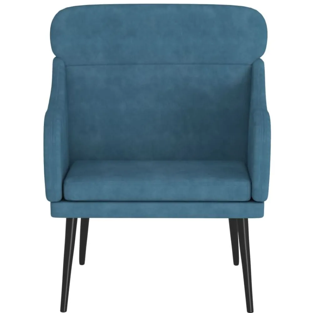vidaXL Fauteuil 63x76x80 cm Velours