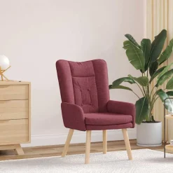 vidaXL fauteuil 63 x 67 x 94 cm Tissu et contreplaqué
