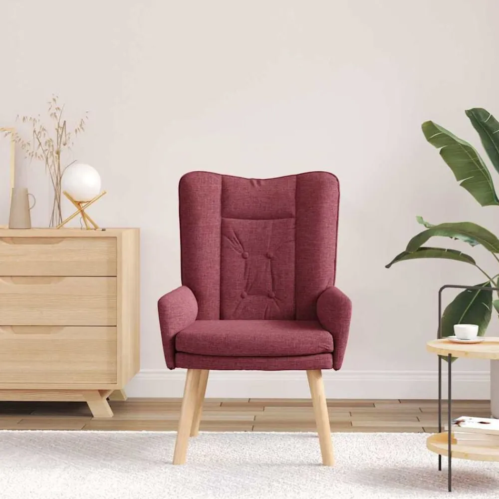 vidaXL fauteuil 63 x 67 x 94 cm Tissu et contreplaqué