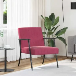 vidaXL fauteuil 59 x 75 x 78 cm Velours