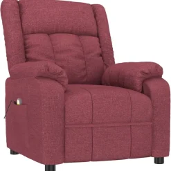 vidaXL Fauteuil de massage Tissu