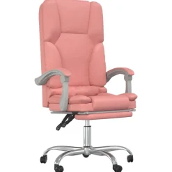 vidaXL Fauteuil de massage inclinable de bureau Similicuir