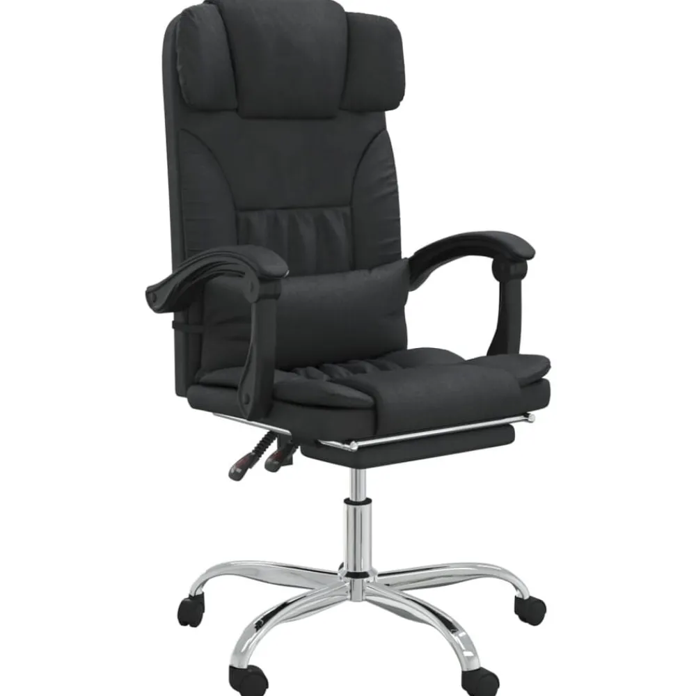 vidaXL Fauteuil de massage inclinable de bureau Similicuir