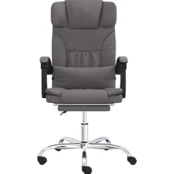 vidaXL Fauteuil de massage inclinable de bureau Similicuir