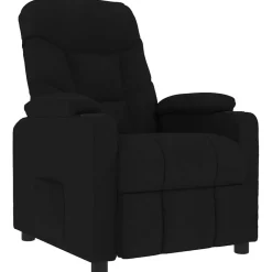 Fauteuils Et Chaises-vidaXL Fauteuil de massage Tissu Noir