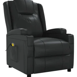 vidaXL Fauteuil de massage Similicuir