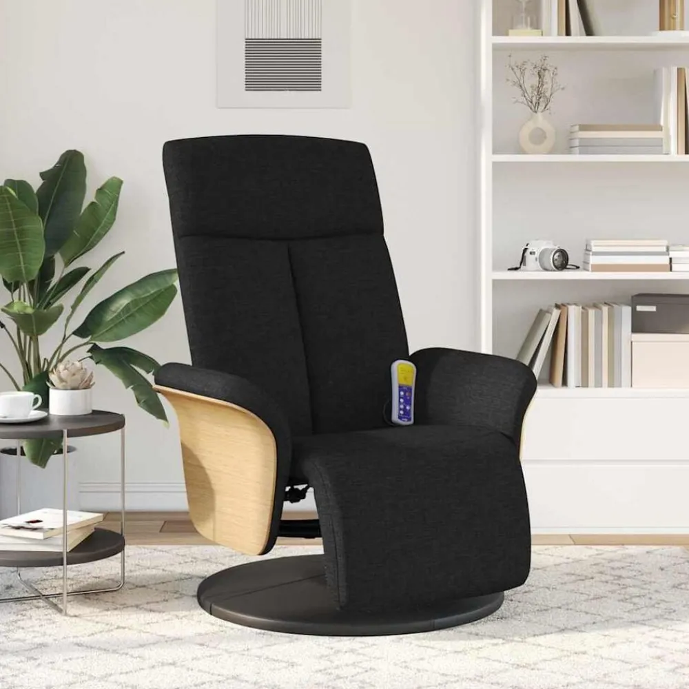 vidaXL Fauteuil de massage inclinable 79 x 87 x 104,5 cm tissu