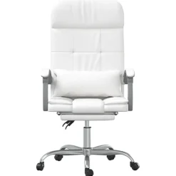 vidaXL Fauteuil de massage inclinable de bureau Similicuir