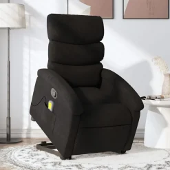 vidaXL Fauteuil de massage inclinable Tissu